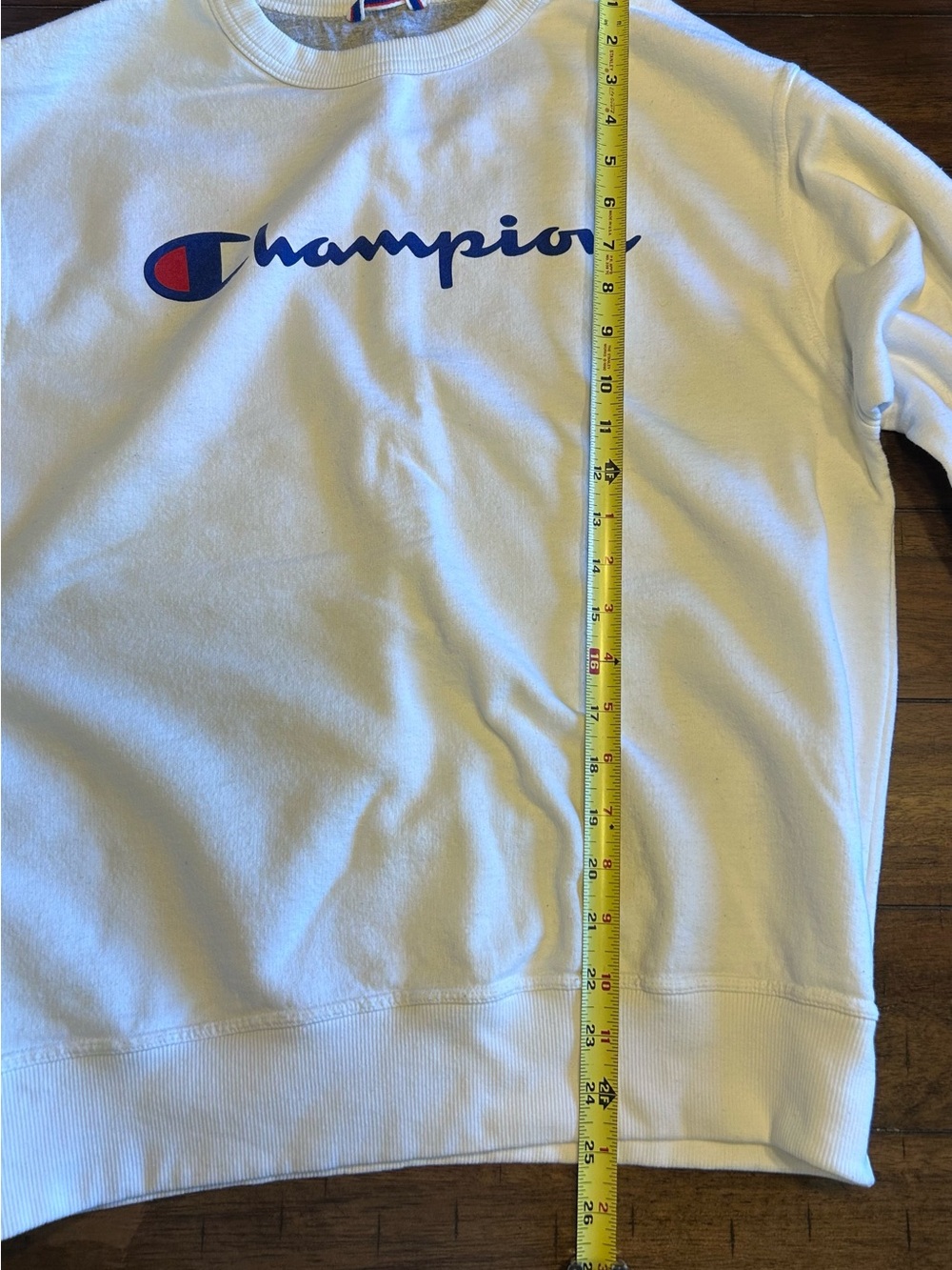 Champion Signature Powerblend Fleece Crewneck Sweatshirt Size Medium Style GF88H - Picture 6 of 10